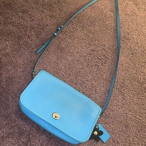 Blue Coach Purse
